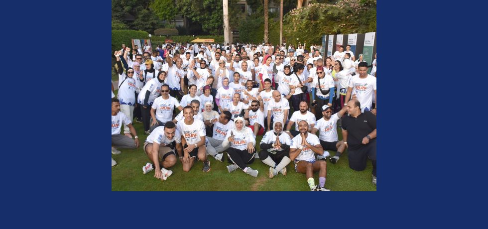 Huge crowds participated in Viksit Bharat Run